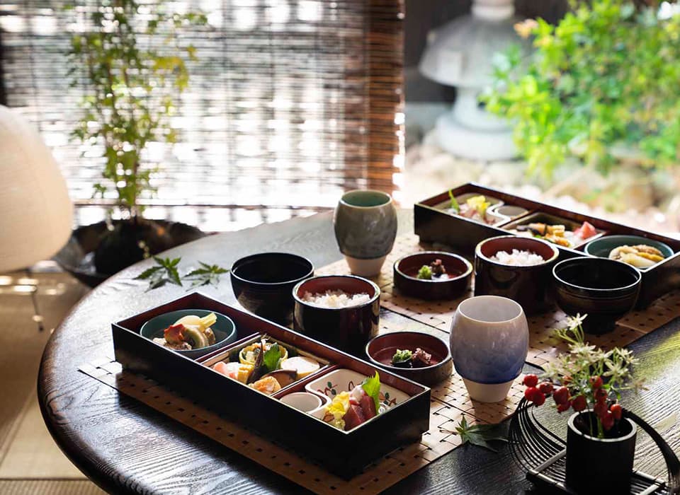京都特有の「仕出し朝食」をプライベート空間で
