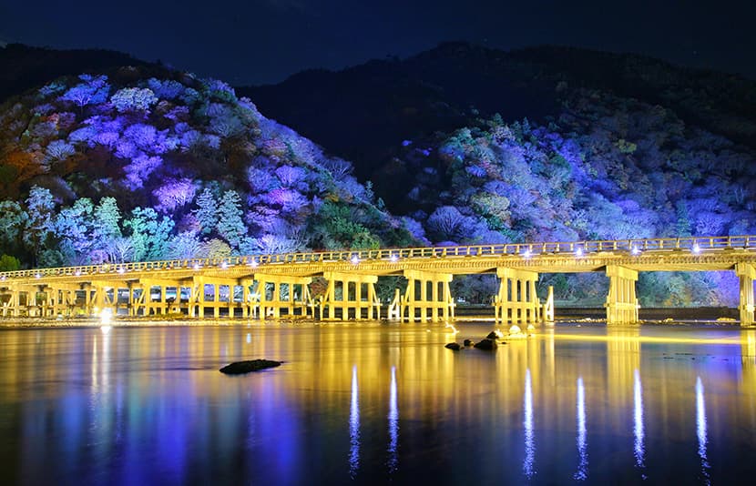 伝統美と絶景を観に嵐山へ